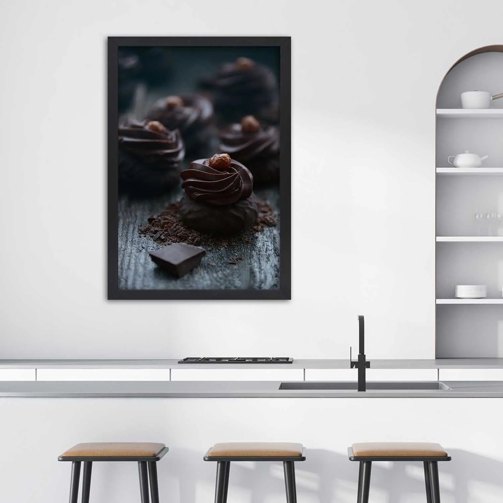 Gario Plagát Čokoládový dezert Farba rámu: Bez rámu, Rozmery: 30 x 45 cm