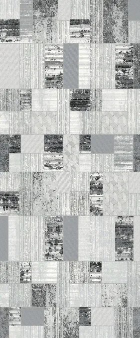 Koberec HOME 384 GREY / BLACK