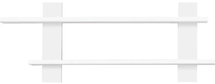 Polička Cezar 24 Biela