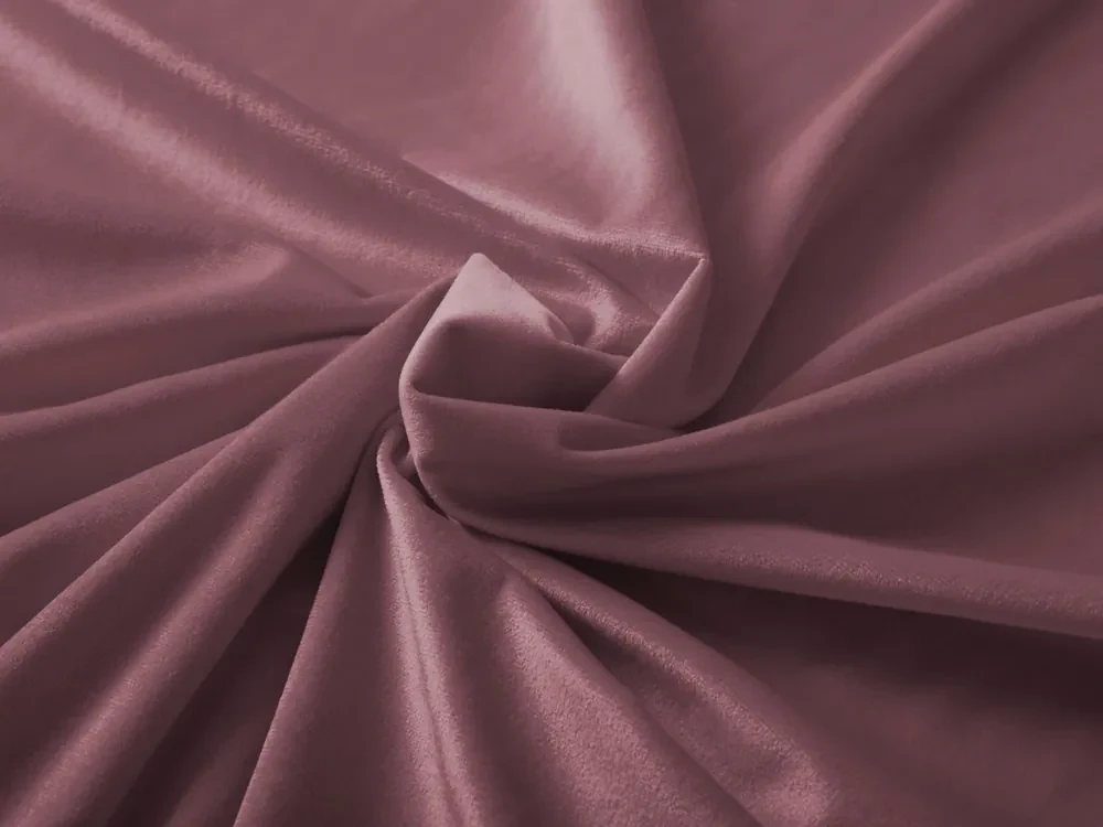 Biante Zamatový behúň na stôl SV-019 Svetlé bordó 45x160 cm