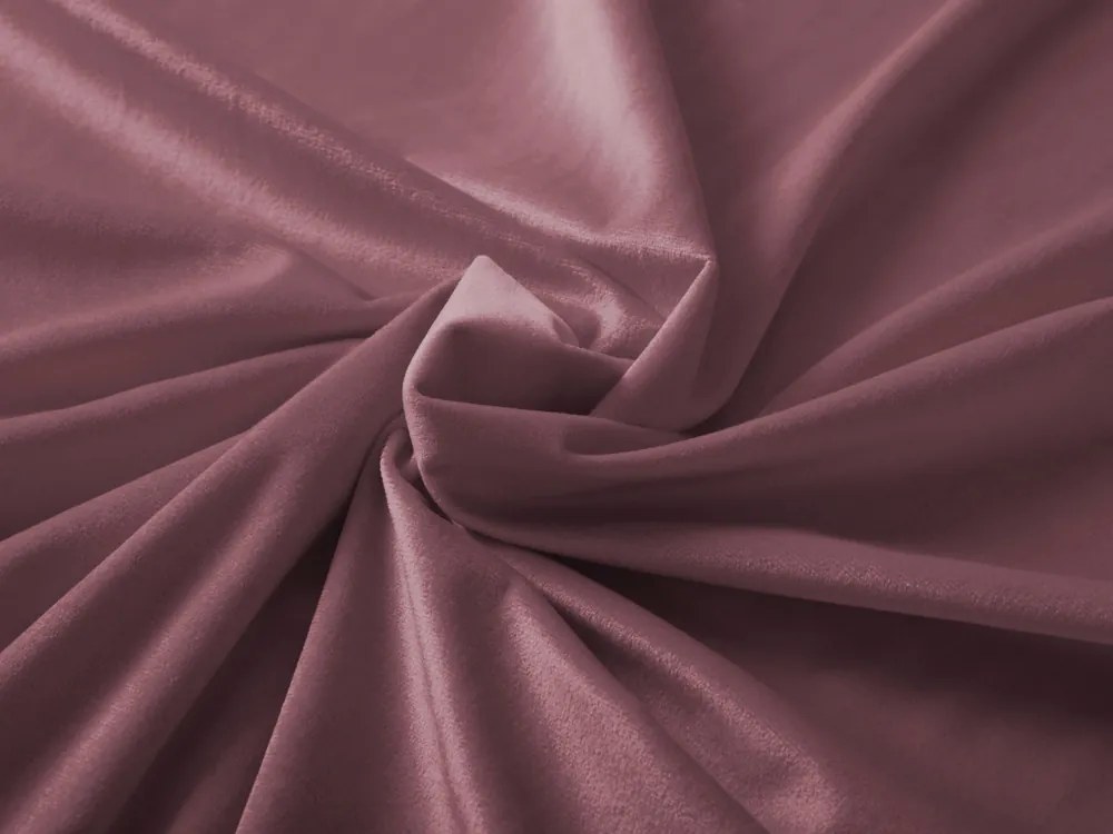 Biante Zamatový vankúš valec bonbon SV-019 Svetlé bordó 15x80 cm