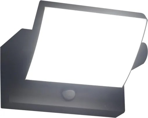 Brilagi-LED Vonkajšie nástenné svietidlo so senzorom ANKLE LED/18W/230V 4000K IP65