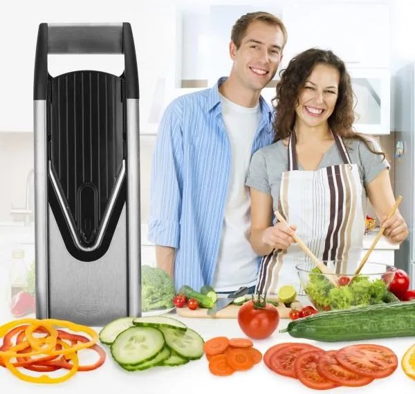 Börner V-krájač V6 ExclusiveLine Pro Set Farba: Nerez