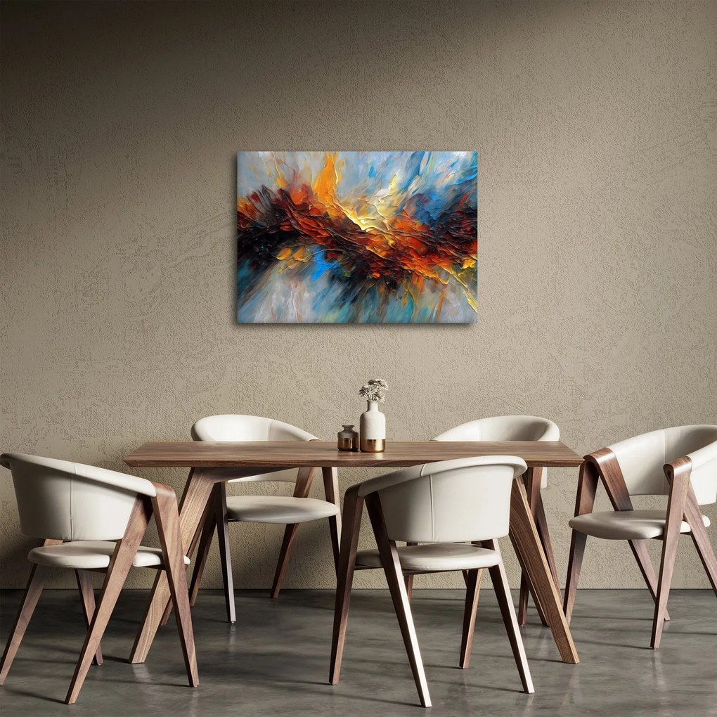 Obraz - Farebná textúra (70x50 cm)