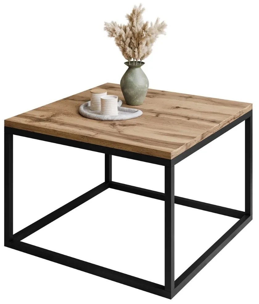 KONFERENČNÝ STOLÍK BELLA III DUB WOTAN + ČIERNY 60