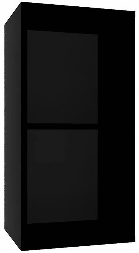 Závesná skrinka Izumi-15-BL čierna mat