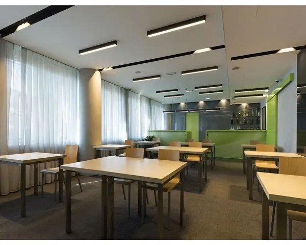 LED2 - LED Stropné prisadené svietidlo LINO LED/30W/230V 3000/3500/4000K čierna