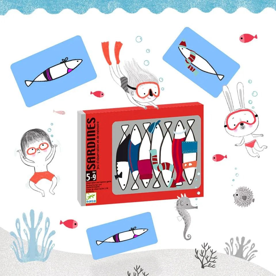Sardinky - kartová hra