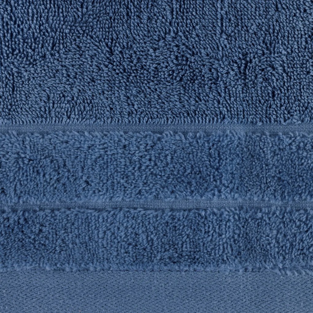 FROTÉ UTERÁK DAMLA15 SADA 3KS 70X140 CM TMAVOMODRÁ