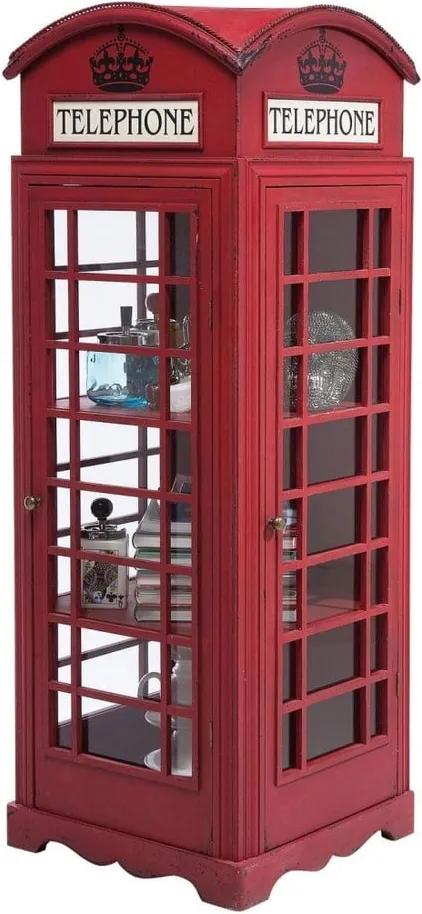 Vitrína Kare Design London Telephone, výška 140 cm