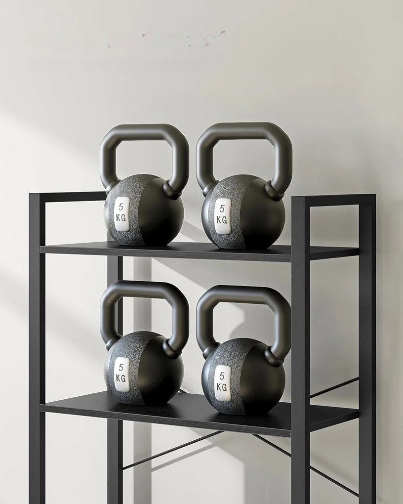 Policový regál Vasagle Luna čierny