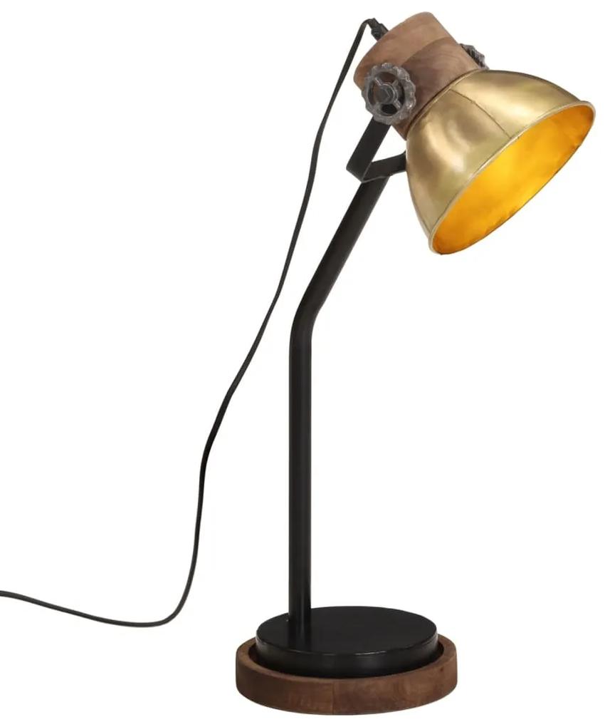 Stolová lampa 25 W starožitná mosadzná 18x18x60 cm E27 371950
