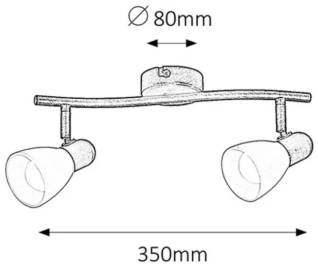 Rabalux SOMA bodové svietidlo 6592