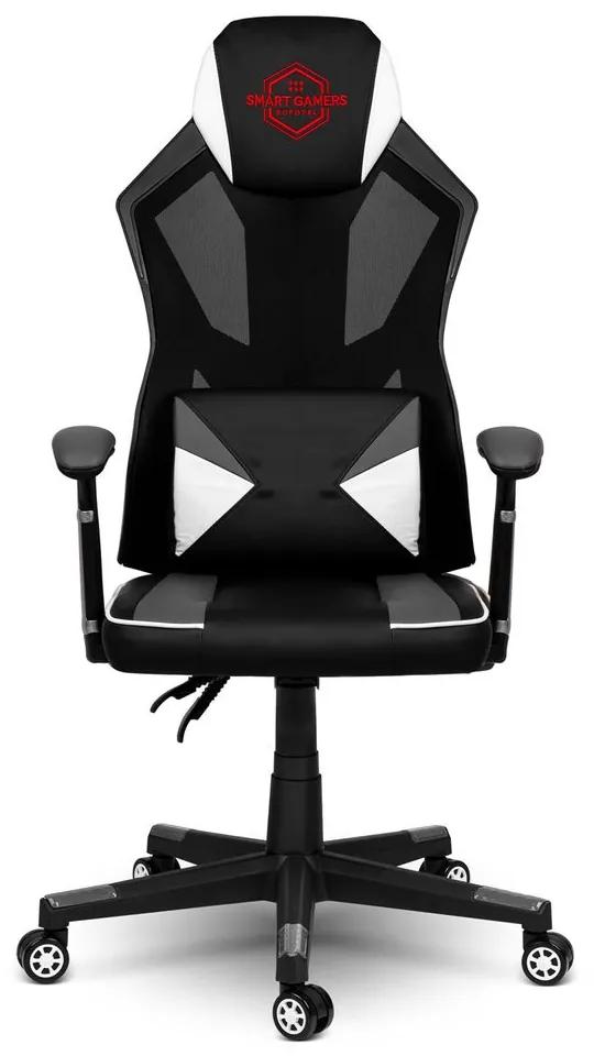 Global Income s.c. Herná stolička Shiro - černá/bílá