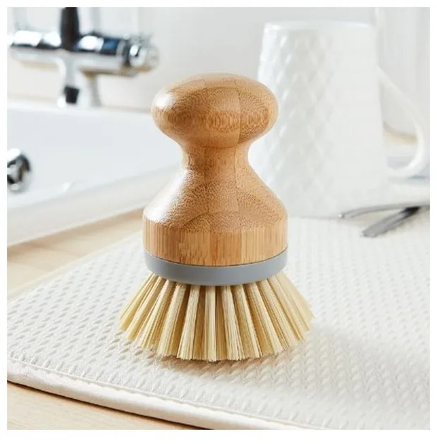 Bambusová kefa Addis Bamboo, ø 9,5 cm