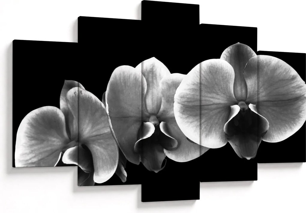 Obraz kvetu orchidey (150x105 cm)