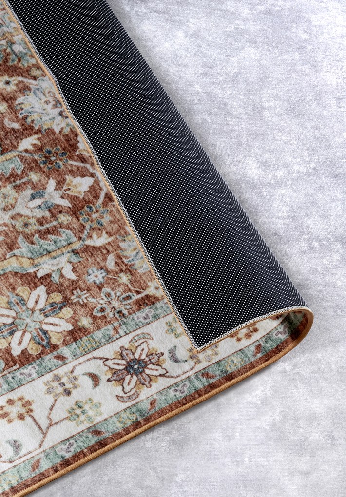 Kusový koberec Imagination New 106045 Red/Cream z kolekcie Elle, 80x150, červená, obývacia izba, ELLE Decoration