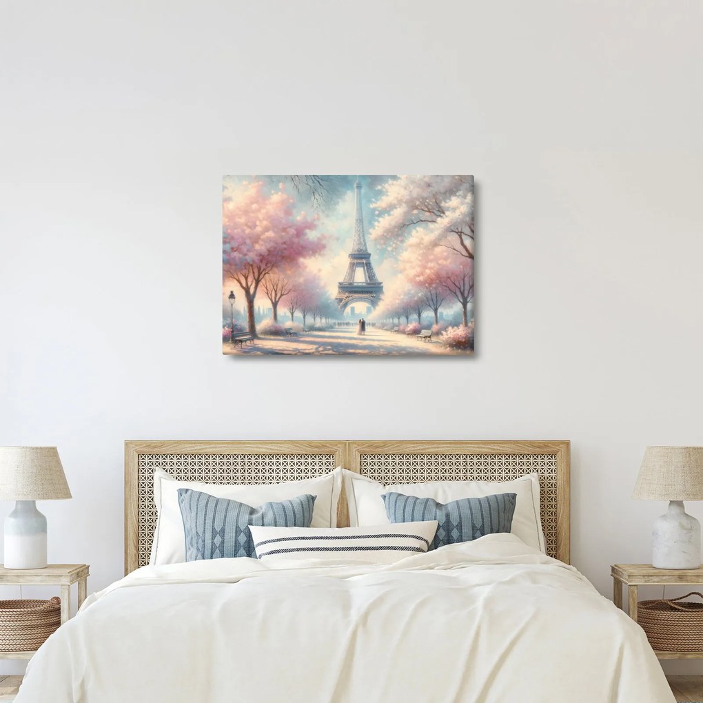 Obraz – Jar v Paríži (70x50 cm)