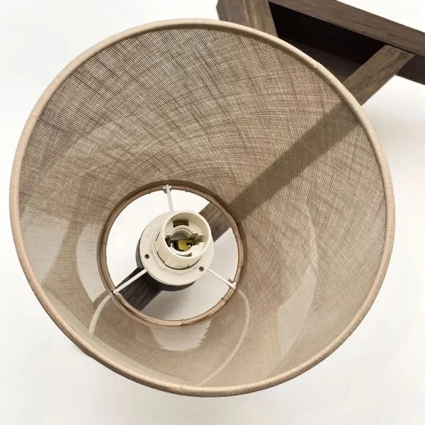 Brilagi - LED  Prisadený luster ANTHONY 3xE14/40W/230V dub orech