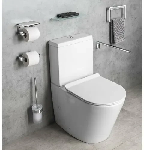 GEDY PI2213 Pirenei pevný držiak uterákov 41 cm, strieborná