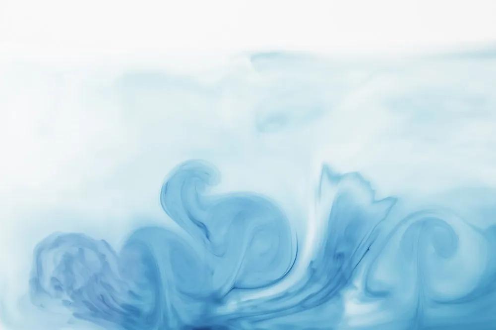 Samolepiaca tapeta nádherná modrá abstrakcia - 450x300