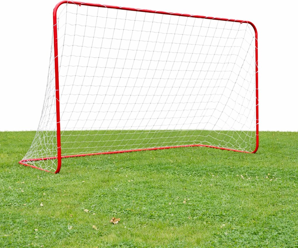 KIK Detská futbalová bránka 183 x 122 x 61 cm, skladacia a prenosná s sieťou
