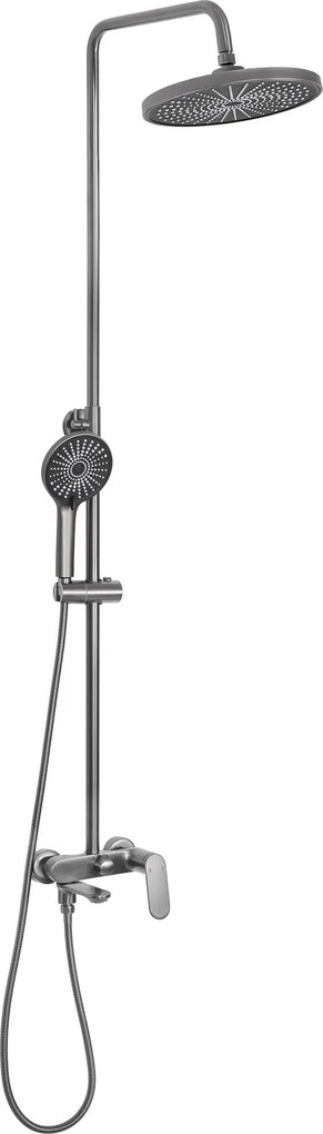 Rea Marco, sprchový set s vaňovým výtokom, grafitová, REA-P5600