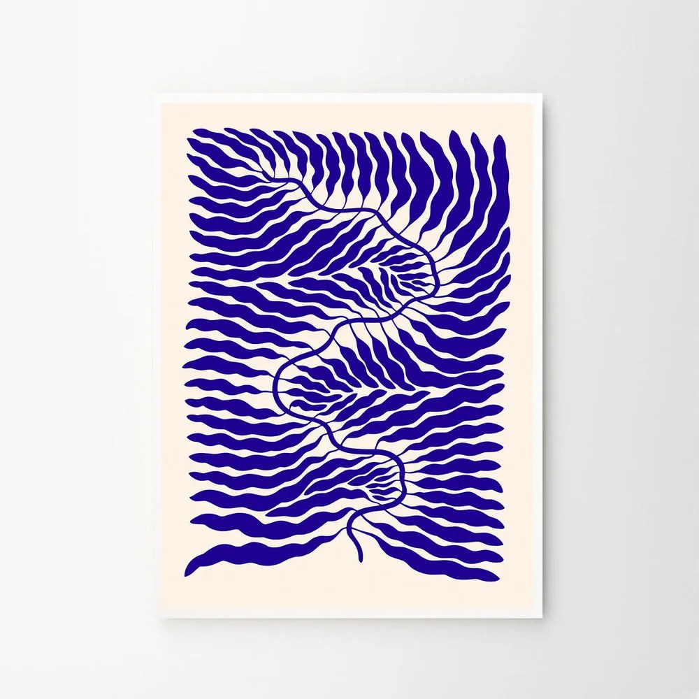The Poster Club Plagát Little Blue by Linnéa Andersson 30x40 cm