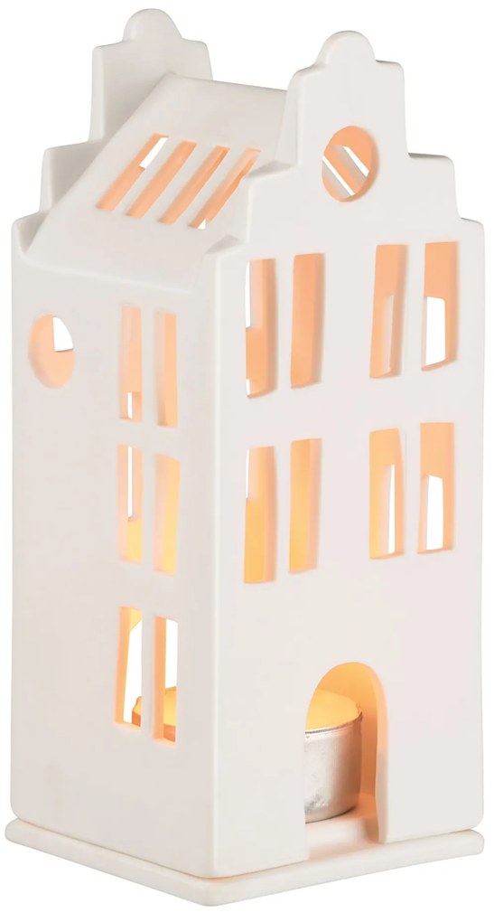 räder Porcelánový svietnik domček Townhouse 13,5 cm