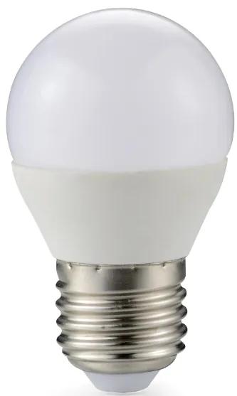 5x LED žiarovka E27 - G45 - 8W - 700lm - teplá biela