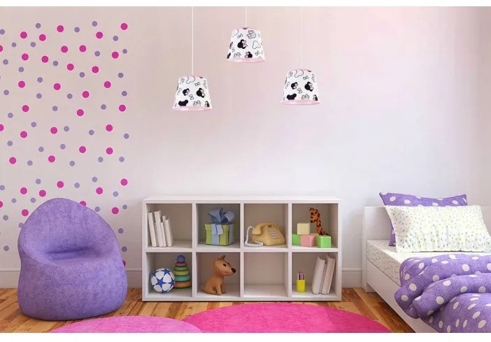 Lampa do detskej izby s motívom myšky