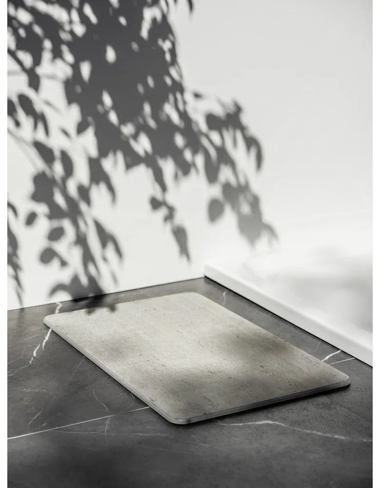Svetlohnedá kúpeľňová predložka z kremeliny 39x60 cm Puna – Wenko