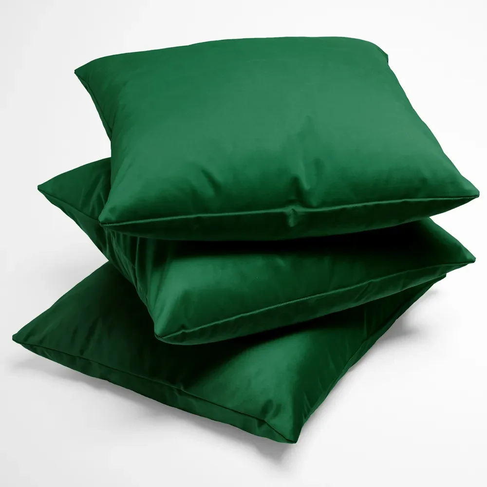 Biante Zamatová obliečka na vankúš Velvet Prémium SVP-032 Zelená 30 x 50 cm