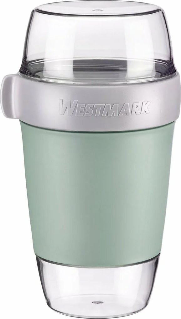 Westmark Trojdielna dóza na jedlo, 1150 ml, mätovo zelená, L