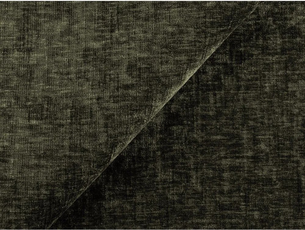 Zelená ženilková rozkladacia rohová pohovka (pravý roh/s leňoškou) Kuki – Makamii