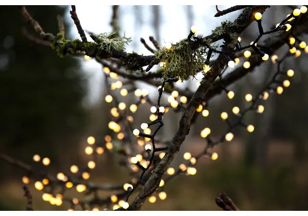 Bestent Dekoračné LED guľôčky na vonku, 700LED, 14m, teplá biela