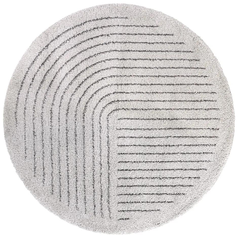 Biely okrúhly koberec ø 160 cm Dion – Hanse Home