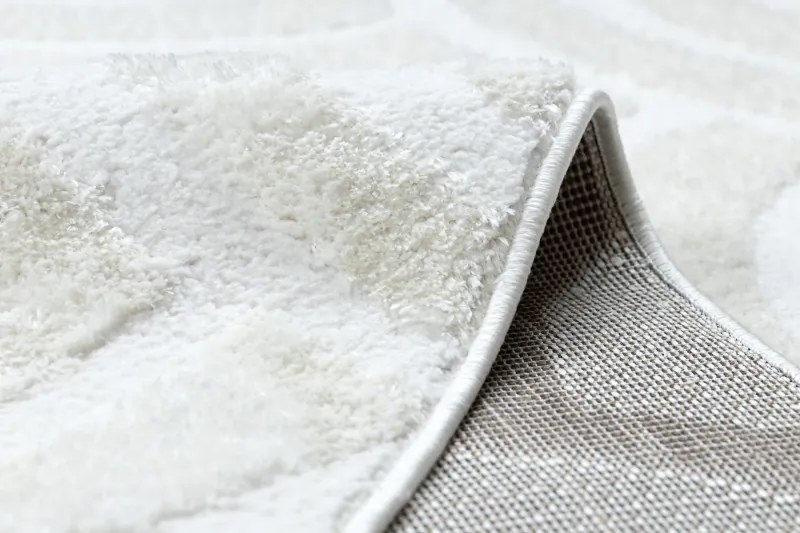 Dywany Łuszczów, Kusový koberec Mode 8629 cream, 160x220, biela, kancelária