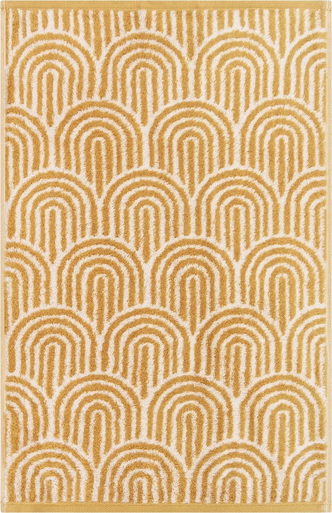 XXXLutz UTERÁK NA RUKY, 50/100 cm, prírodná farba, zlatá, lesná zelená Cawoe - Kúpeľňový textil - 003367083902