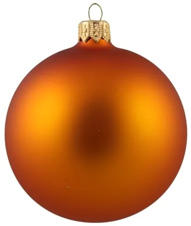Matne oranžová guľa
