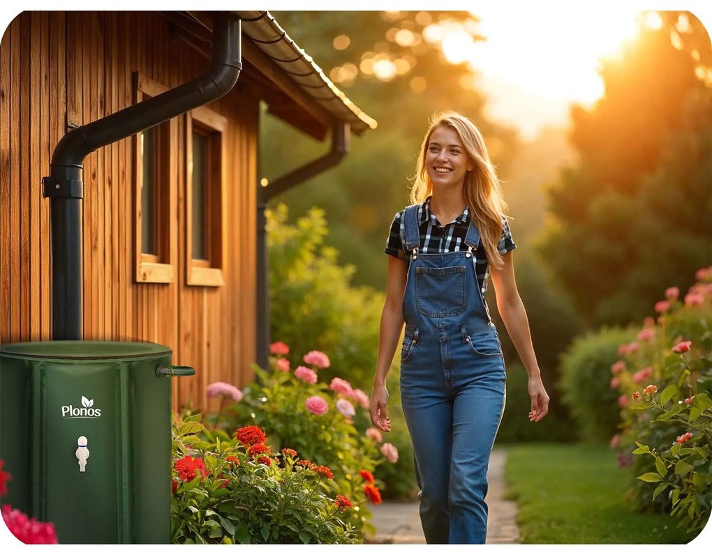 Nádrž na dažďovú vodu 200 l Plonos PL-520