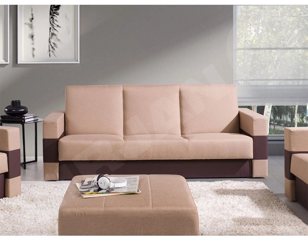Pohovka s úložným priestorom Deco, Dostupné poťahy: Soft 011 + Lux 05