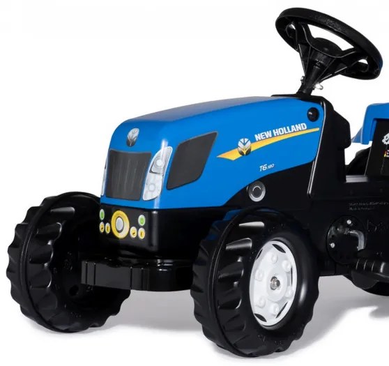 Šlapací traktor s vlečkou Rolly Toys New Holland Agriculture 013074