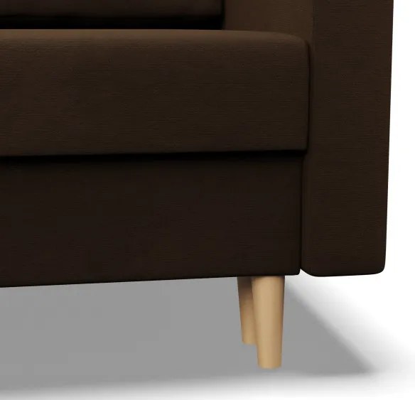 Sedacia súprava BLANK Comfort v tvare U hnedá