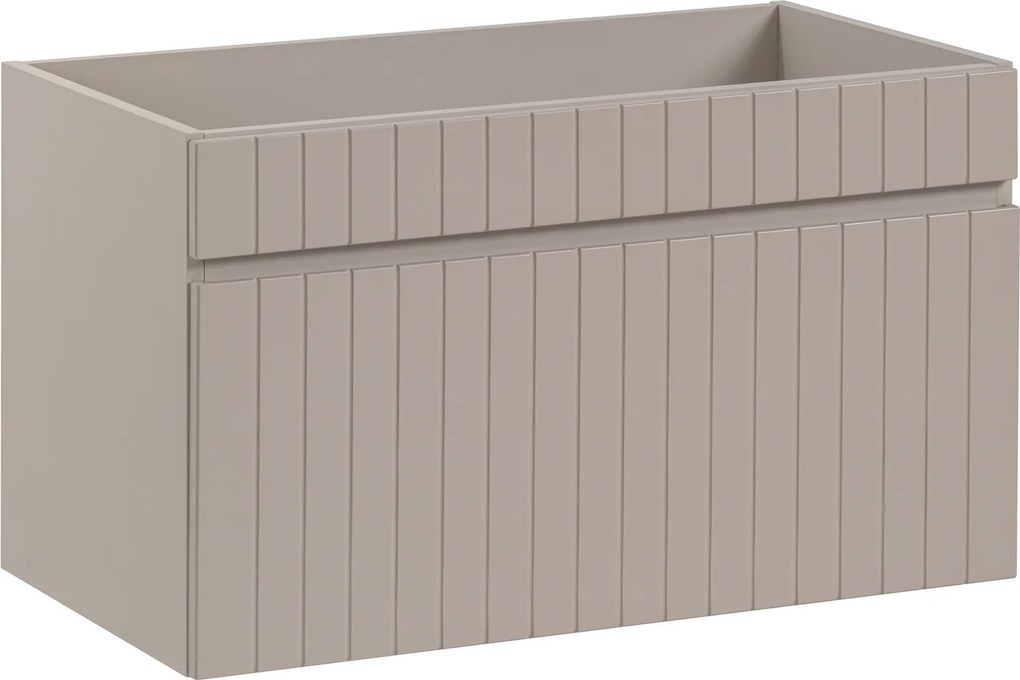 Comad Kúpeľňová skrinka pod umývadlo Iconic Cashmere 80 kašmír