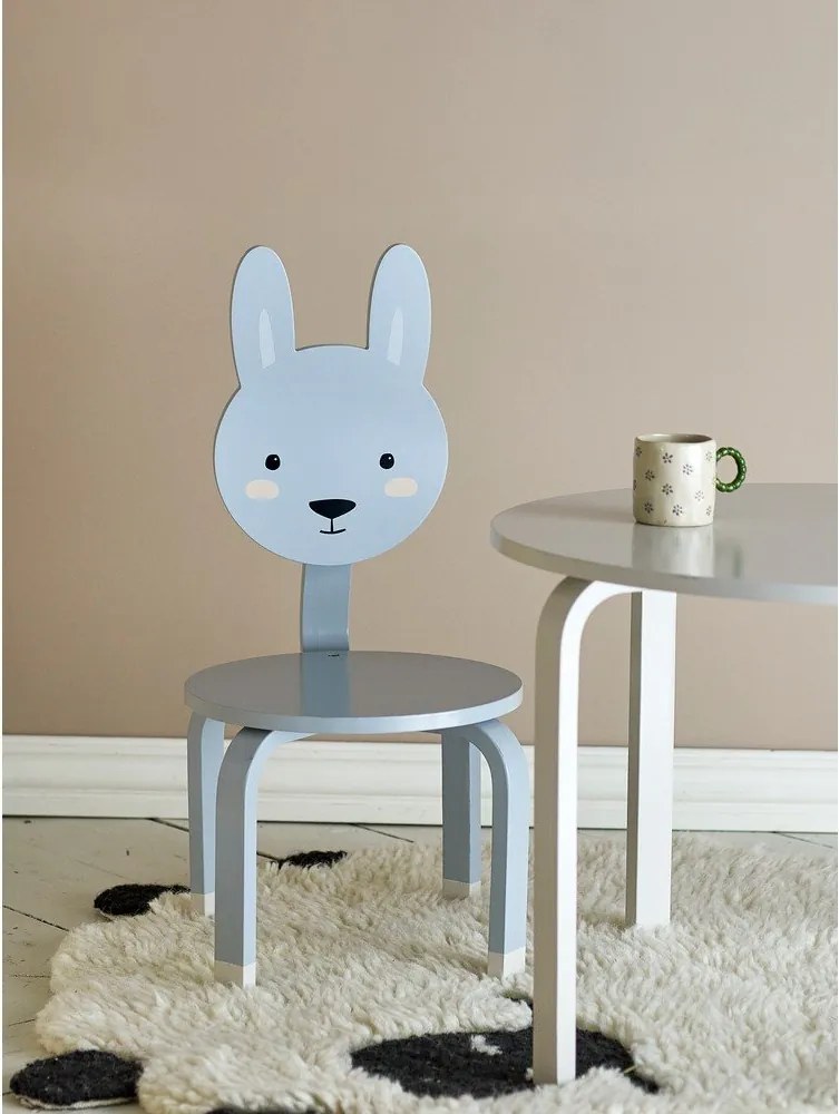 Sivá detská stolička Marle – Bloomingville Mini