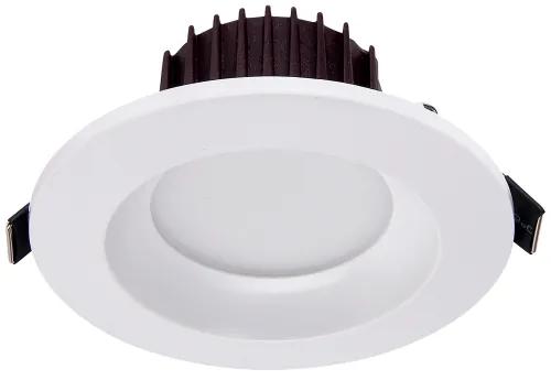 EMITHOR 27301 Stropné zápustné LED svietidlo, 230V, 5W, 400lm, 4000K, d110x4mm, biela