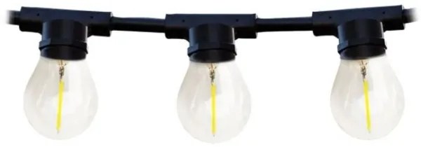 Vonkajšia dekoračná reťaz MIMOSA 20xE27/1,3W/230V IP44 10m