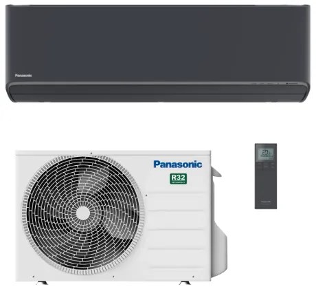 Panasonic nástenná klimatizácia ETHERA Z20ZKE grafitova