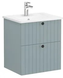 VitrA Root kúpeľňová skrinka s umývadlom 60x67x46 cm zelená mat ROOTG60GINTS